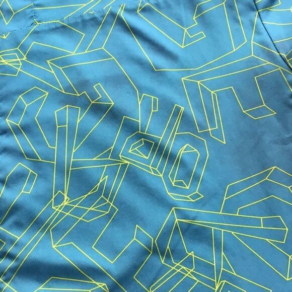 ORAGE light blue snowboard jacket-yellow spell out - Picture 11 of 12